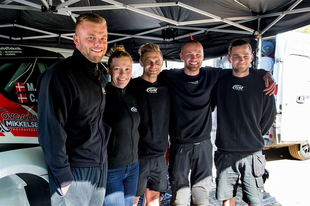GM Motorsports mandskab er klar til Suzuki Rally Sorø
(Foto: Jokum Tord Larsen)